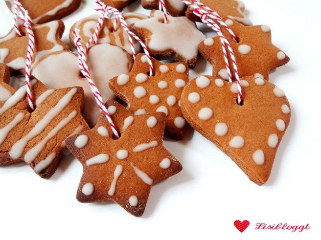 Rezept: Vegane Lebkuchen-Anhänger backen