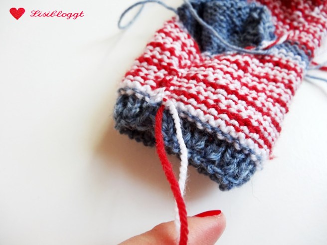 Lisitipps: Fäden vernähen bei Stricksocken