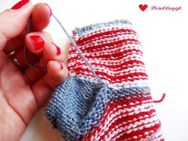 Lisitipps: Fäden vernähen bei Stricksocken