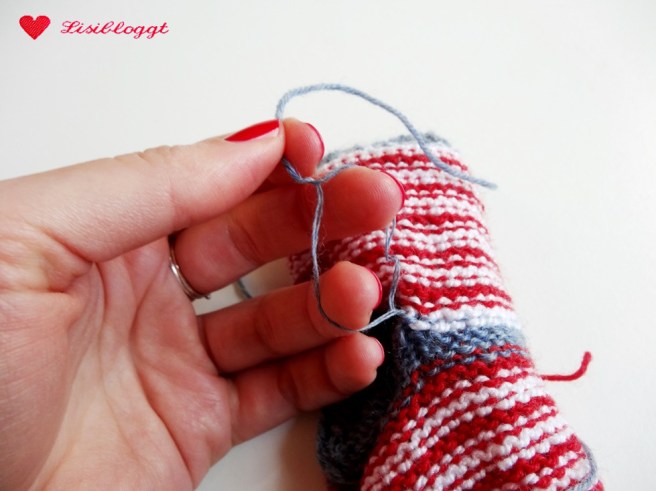 Lisitipps: Fäden vernähen bei Stricksocken