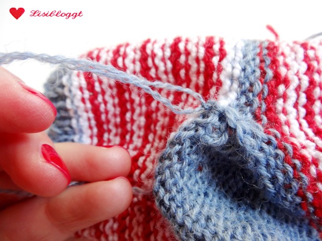 Lisitipps: Fäden vernähen bei Stricksocken
