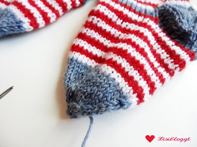 Lisitipps: Fäden vernähen bei Stricksocken