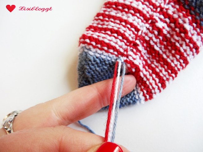 Lisitipps: Fäden vernähen bei Stricksocken