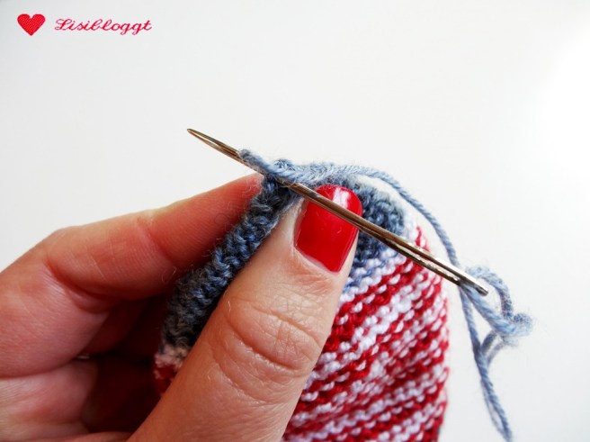 Lisitipps: Fäden vernähen bei Stricksocken