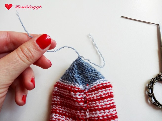 Lisitipps: Fäden vernähen bei Stricksocken