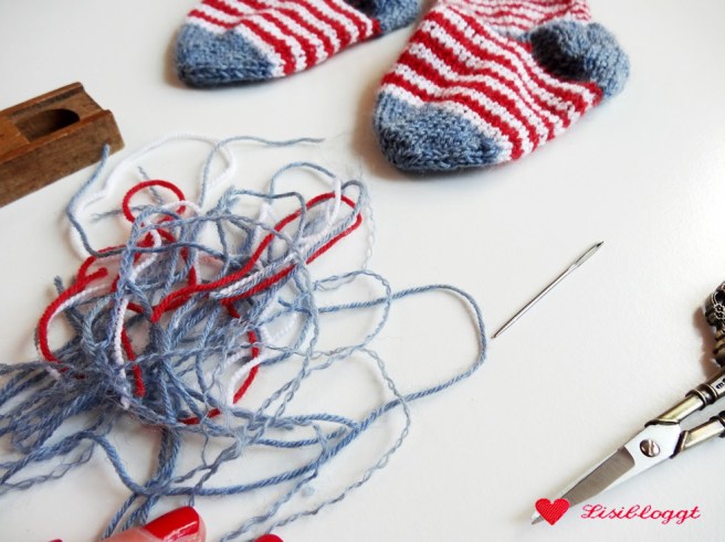 Lisitipps: Fäden vernähen bei Stricksocken