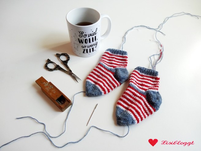 Lisitipps: Fäden vernähen bei Stricksocken