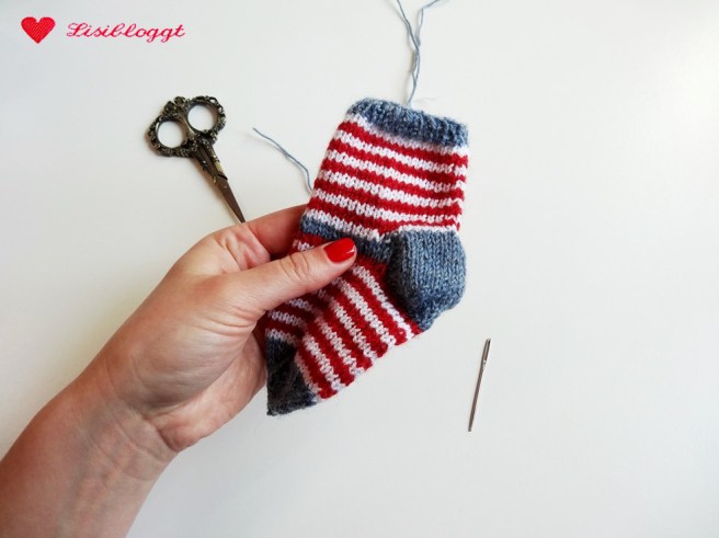 Lisitipps: Fäden vernähen bei Stricksocken