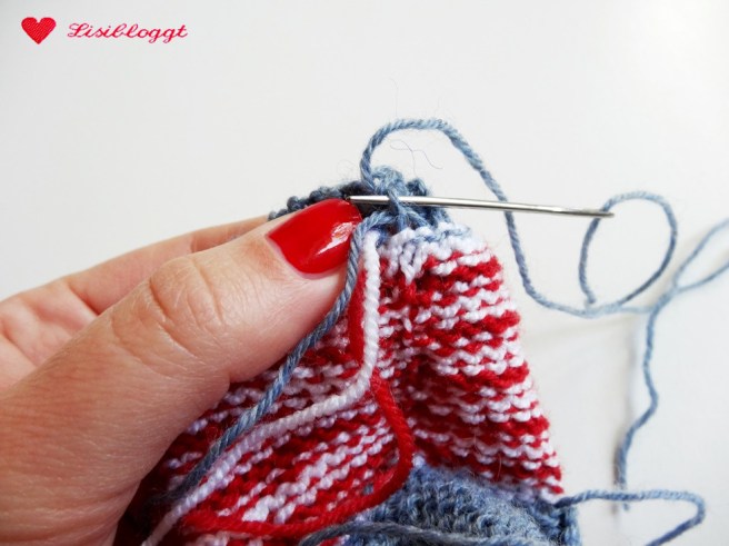 Lisitipps: Fäden vernähen bei Stricksocken