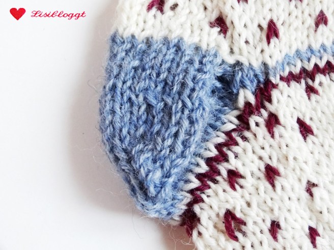 Anleitung: Babysocken mit Pünktchen stricken