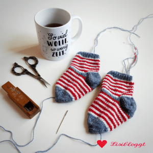 Lisitipps: Fäden vernähen bei gestrickten Socken