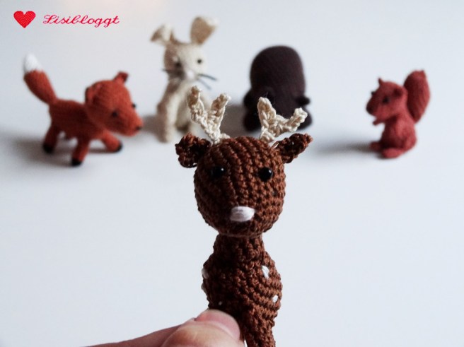 Anleitung: Wald-Mobile Teil 1, Fuchs und Reh häkeln