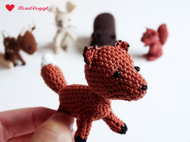 Anleitung: Wald-Mobile Teil 1, Fuchs und Reh häkeln