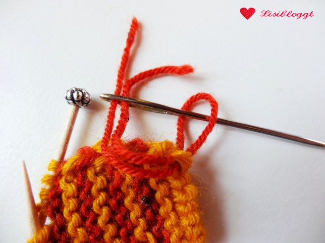 Anleitung: Bastelkarten mit Mini-Strickzeug