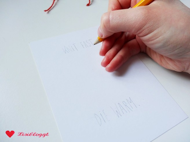 Anleitung: Bastelkarten mit Mini-Strickzeug