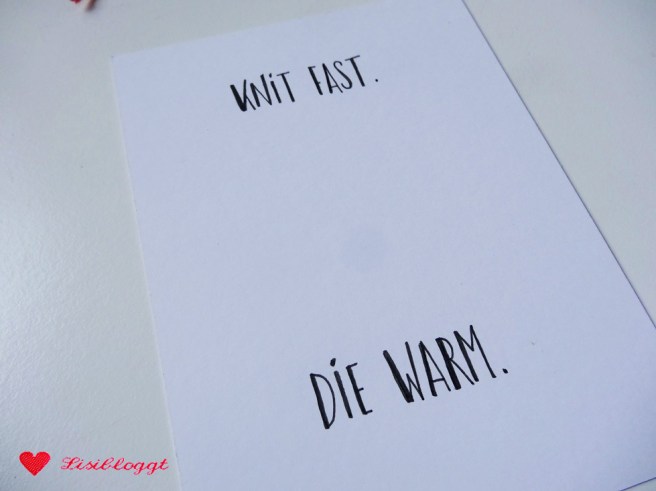 Anleitung: Bastelkarten mit Mini-Strickzeug