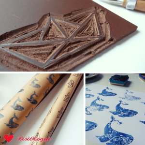 Anleitung: Linolschnitt-Stempel basteln