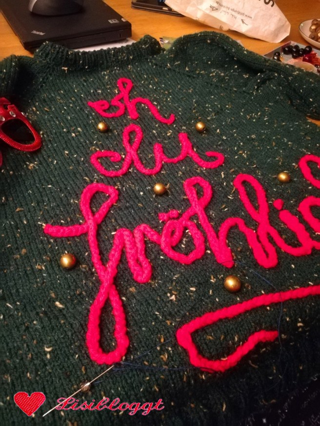 Anleitung: Weihnachts-Pullover stricken