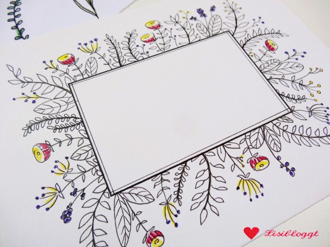 Anleitung: Handlettering-Karten mit Blumen