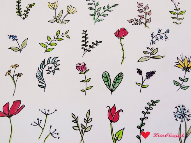 Anleitung: Handlettering-Karten mit Blumen