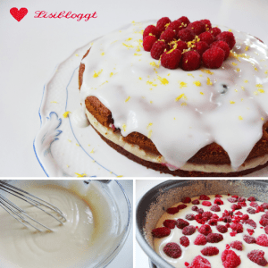Rezept: Einfache vegane Himbeer-Torte
