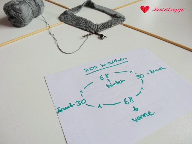 Lisitipps: Wie strickt man Pullover mit "Raglan von oben"?