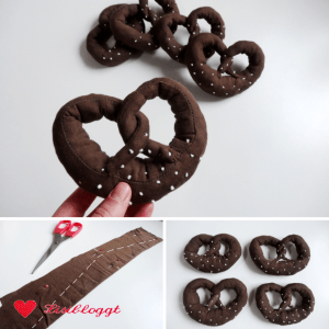 Anleitung: Brezen fuer den Kaufladen naehen