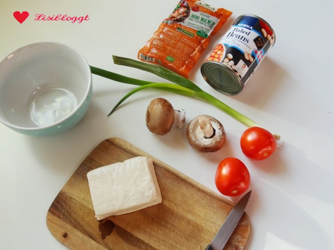 Rezept: English Breakfast fuer Veganer
