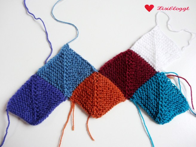 Anleitung: Babydecke "Harlekin" stricken