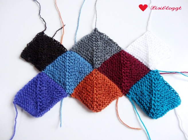 Anleitung: Babydecke "Harlekin" stricken