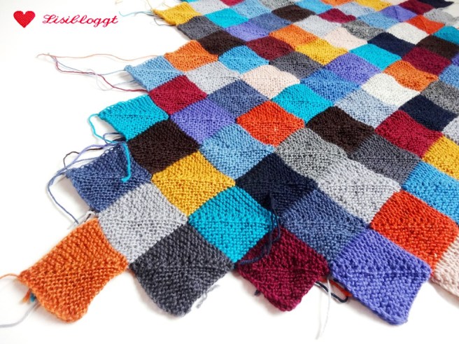 Anleitung: Babydecke "Harlekin" stricken