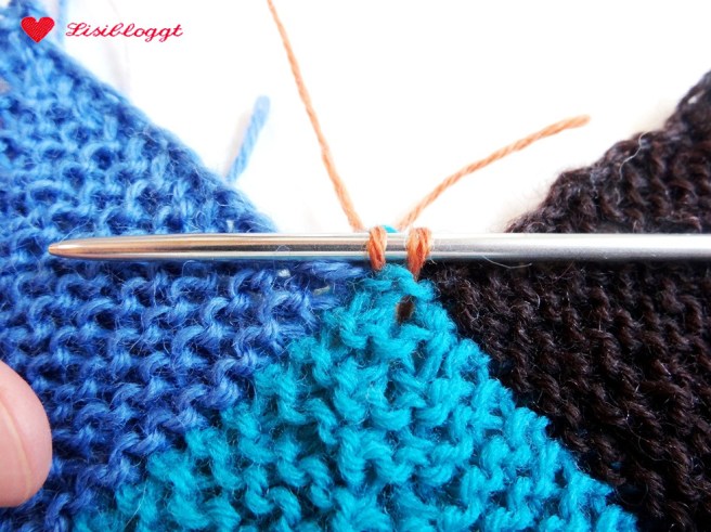 Anleitung: Babydecke "Harlekin" stricken