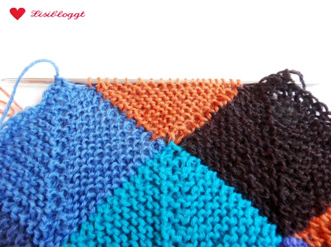 Anleitung: Babydecke "Harlekin" stricken