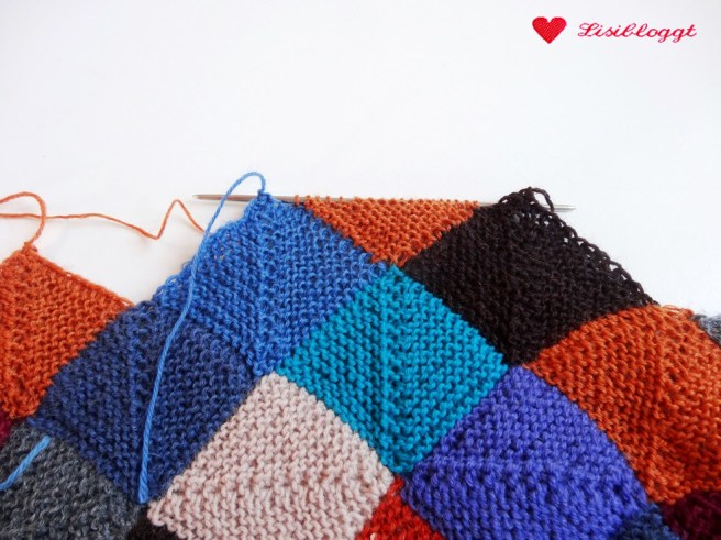 Anleitung: Babydecke "Harlekin" stricken