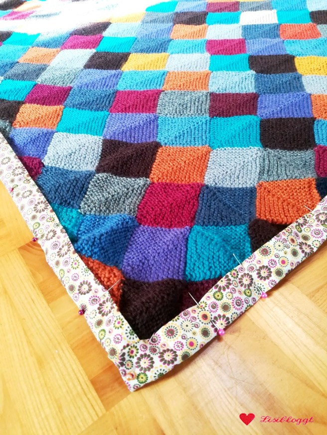 Anleitung: Babydecke "Harlekin" stricken