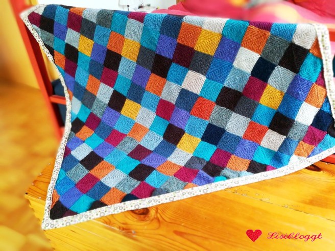 Anleitung: Babydecke "Harlekin" stricken