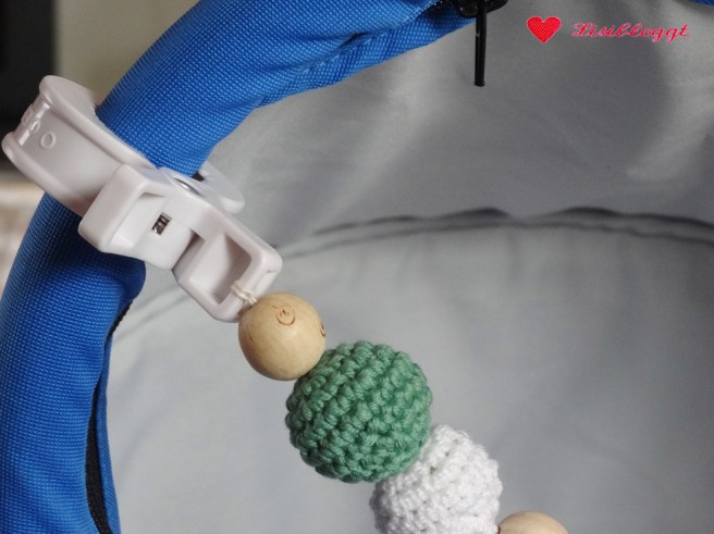 Anleitung: DIY Kinderwagen-Kette haekeln