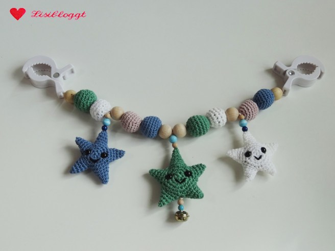 Anleitung: DIY Kinderwagen-Kette haekeln