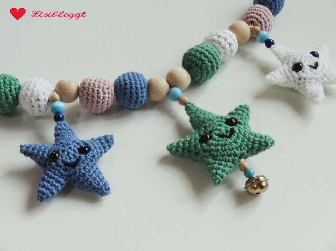 Anleitung: DIY Kinderwagen-Kette haekeln