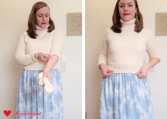 Anleitung: Rollkragen-Pullover "Holly" stricken