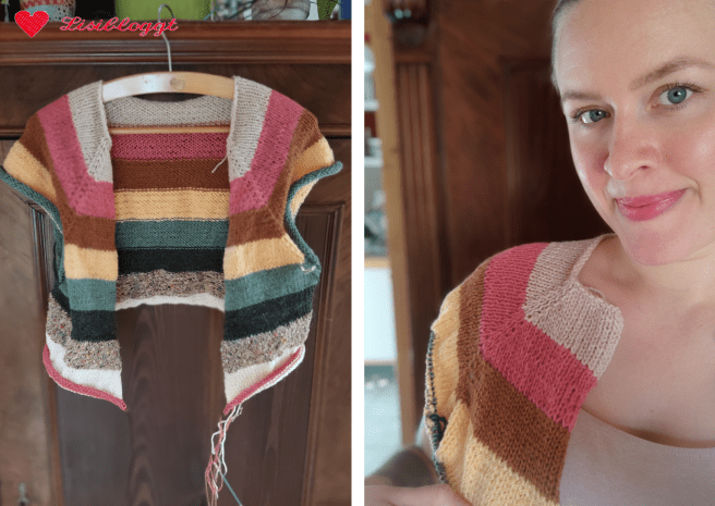 Lisitipp: Kunterbunte Reste-Jacken stricken