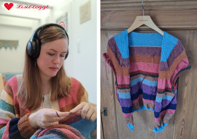 Lisitipp: Kunterbunte Reste-Jacken stricken