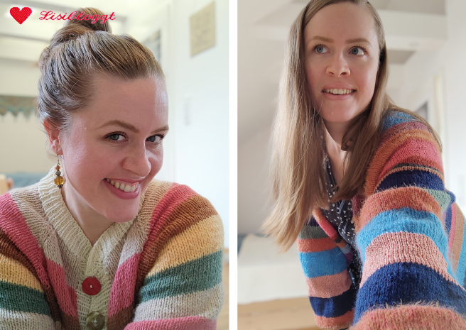 Lisitipp: Kunterbunte Reste-Jacken stricken