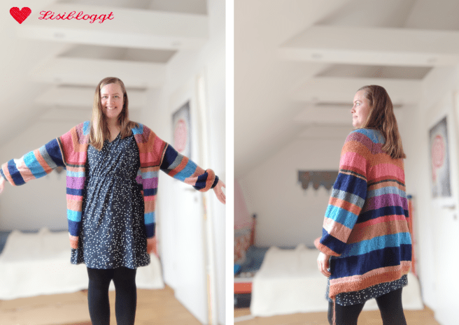 Lisitipp: Kunterbunte Reste-Jacken stricken