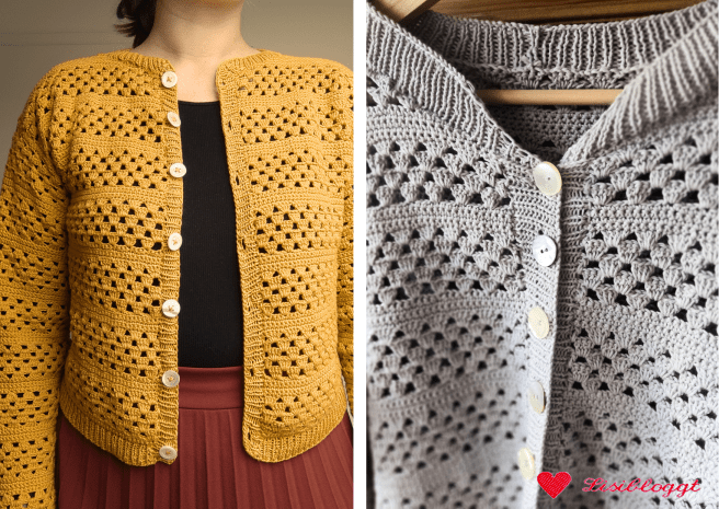 Anleitung: Haekeljacke "Shell Cardigan"