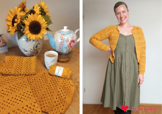 Anleitung: Haekeljacke "Shell Cardigan"